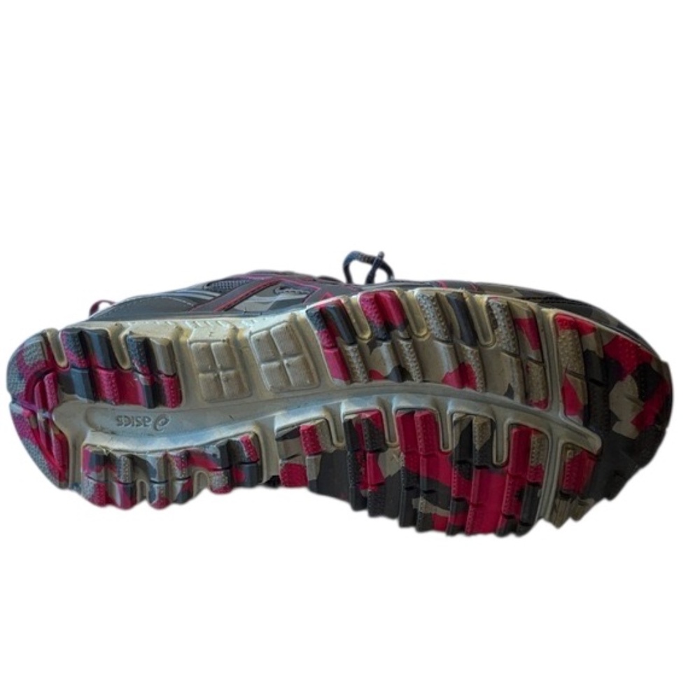 ASICS Women’s Charcoal and Crimson Athletic Shoes - Picture 11 of 13
